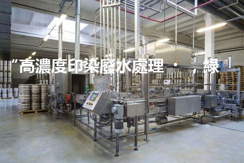 “高濃度印染廢水處理，綠色創(chuàng)新，凈享環(huán)保新篇章”
